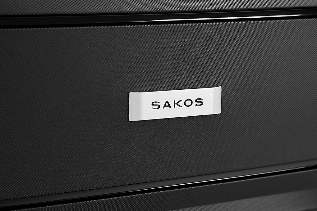 Vali nhựa 22 inch Sakos Infinity - Z22 (đen)