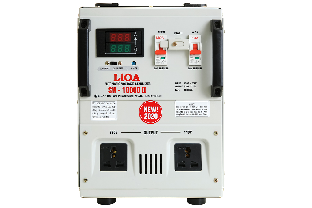 Ổn áp LiOA 1 pha 10kVA LiOA SH-10000II chính hãng