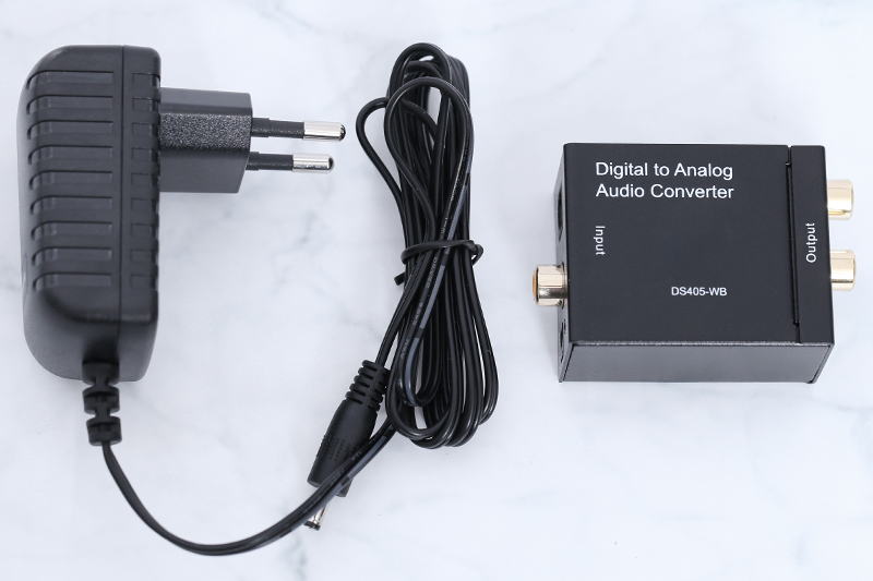 Bộ Adapter chuyển Optical - RCA Audio Xmobile DS405-WB Đen