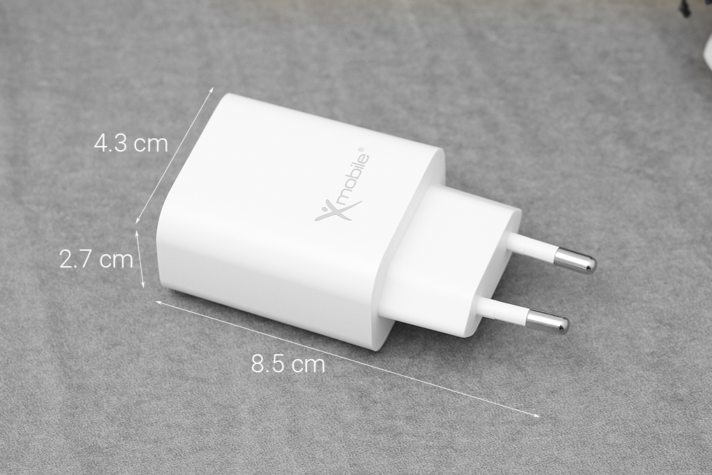 Adapter Sạc Type C PD 20W Xmobile TCE20W Trắng