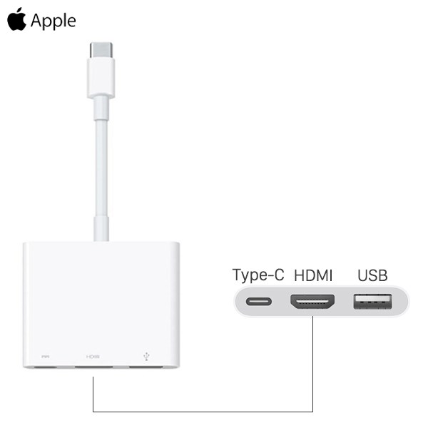 Adapter chuyển đổi Type-C Apple MJ1K2