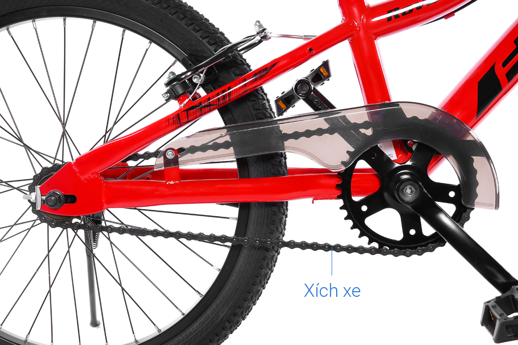 Xe đạp địa hình MTB Fornix Rover 20 inch Đỏ Đen