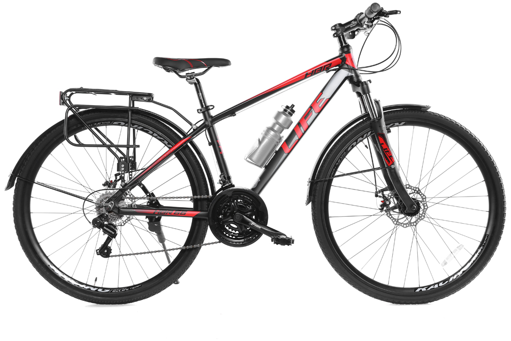 Xe đạp địa hình MTB Life 700C HBR66 27.5 inch Đỏ
