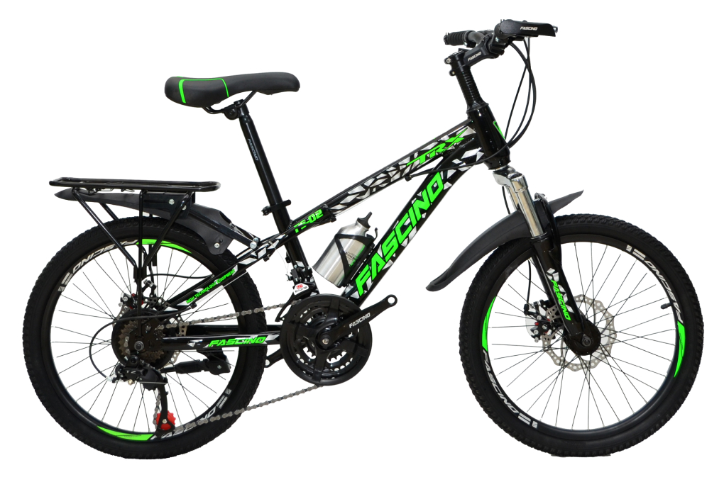 Xe đạp địa hình MTB Fascino FS-02 20 inch Xanh lá