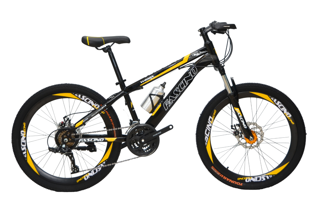 Xe đạp địa hình MTB Fascino W400X 24 inch Vàng