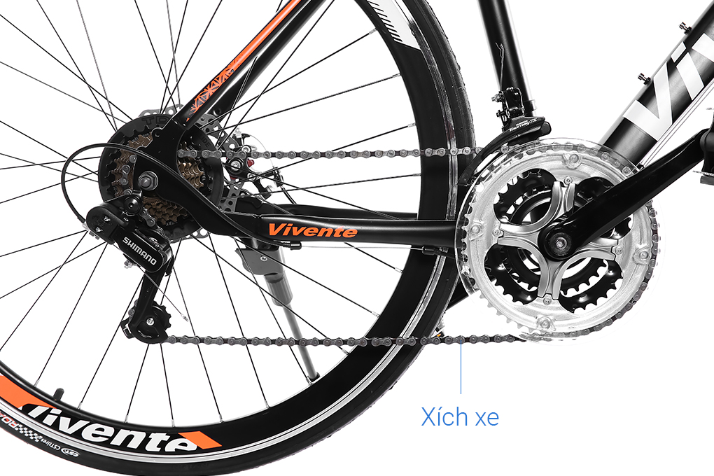 Xe đạp thể thao Road Vivente 700C-LINE 27.5 inch Cam