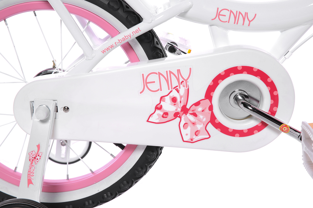 Xe đạp trẻ em RoyalBaby Jenny RB16G-4 16 inch Trắng
