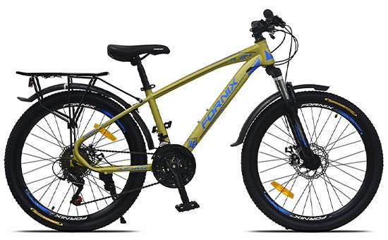 Xe đạp địa hình MTB Fornix R24 24 inch Xanh dương vàng