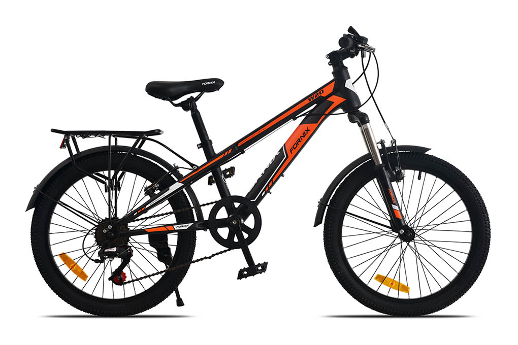 Xe đạp địa hình MTB Fornix W20 20 inch Đen cam