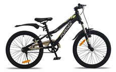 Xe đạp địa hình MTB Fornix R20 20 inch Đen vàng