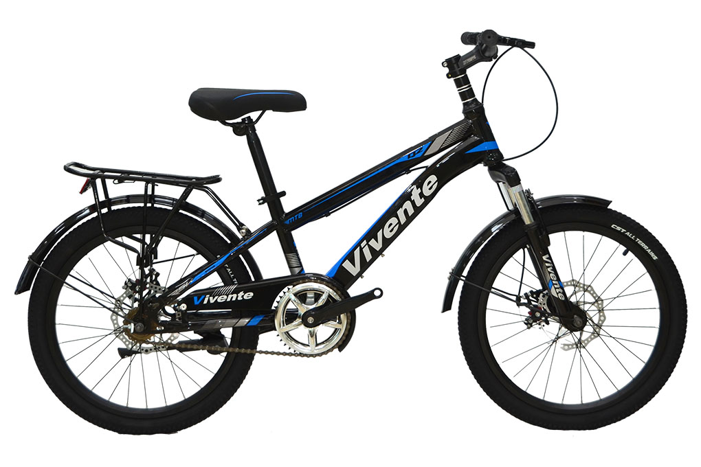Xe đạp địa hình MTB Vivente 20Q2 20 inch Đen xanh