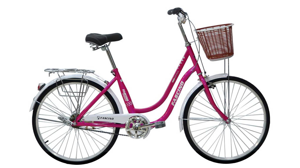 Xe đạp đường phố City Fascino FM26 26 inch Đỏ