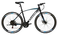 Xe đạp đường phố Touring Vivente 700C-QUICK 27,5 inch Đen Xanh