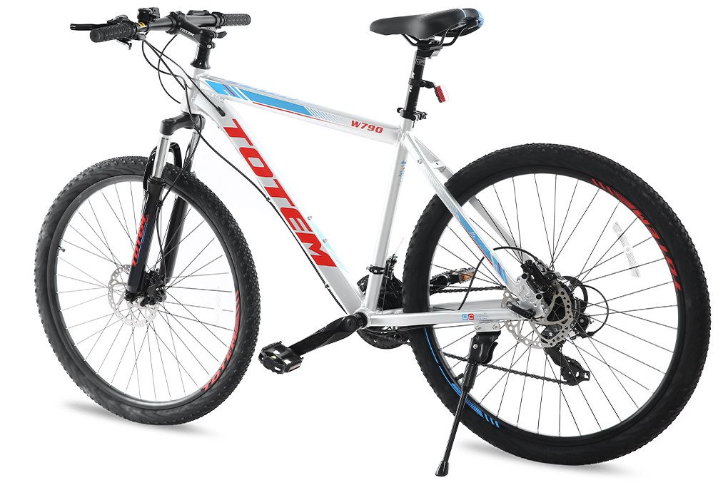 Xe đạp địa hình MTB Totem W790 27.5 inch Size L Bạc