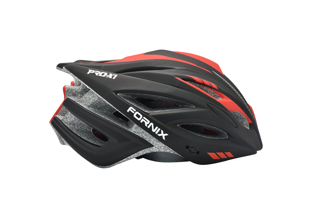 Nón bảo hiểm xe đạp Fornix A02NX1 Size L Đen Đỏ