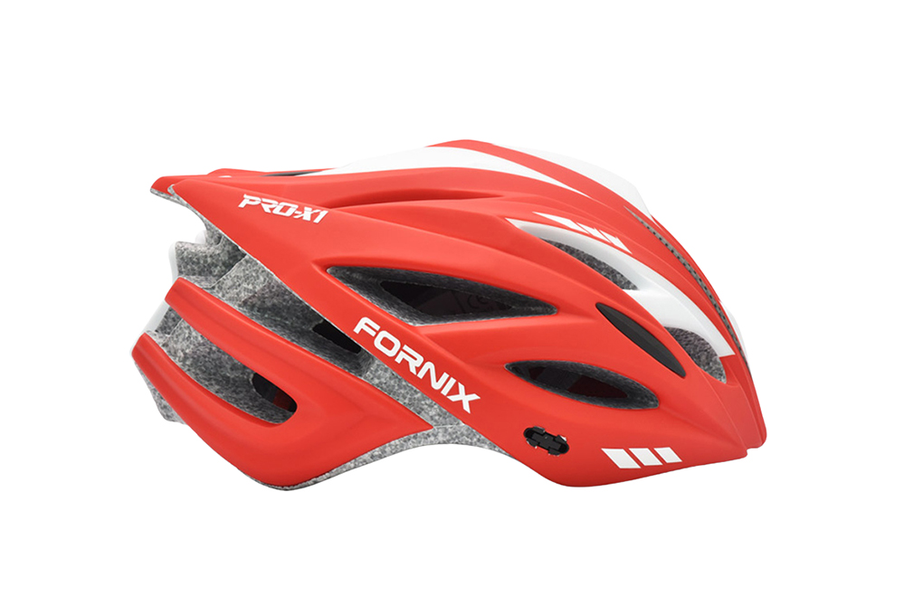 Nón bảo hiểm xe đạp Fornix A02NX1 Size L Đỏ Trắng